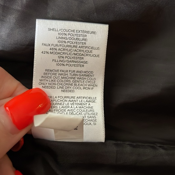 EXPRESS LONG BELTED PUFFER JACKET Charcoal Grey - Picture 7 of 7